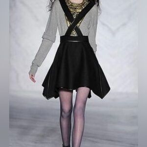 Philip Lim 3.1 wool suspender skirt UK6/ US 0-2